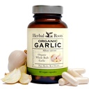 Herbal Roots Organik Whole Bulb Pil Pills - Potent Ekstra Güçlü | 600 mg - 60 Organik Vegan Capsules