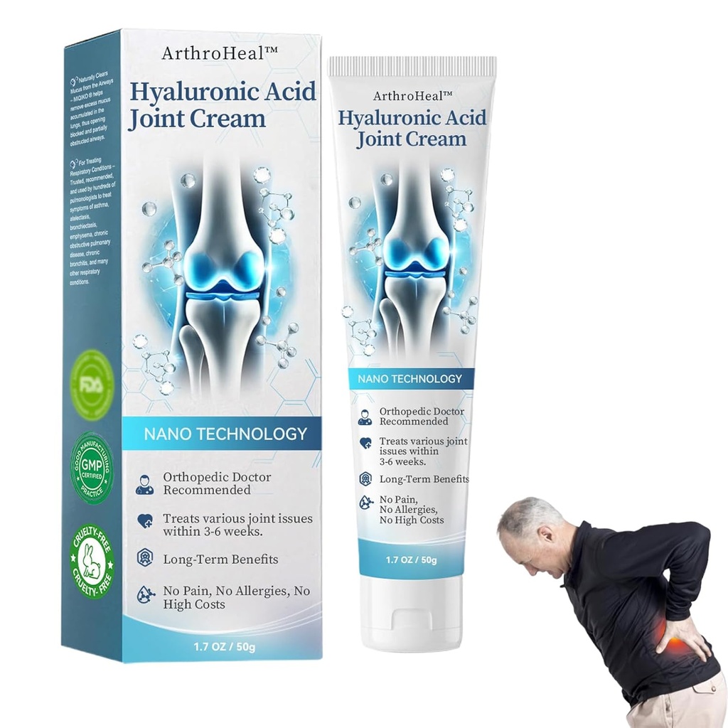 ArthroHeal Hyaluronic Acid Joint R-emate Cream,ArthroHeal Ortak Krem,Quickly eklem rahatsızlıklarını rahatlatır, vücut boyunca ortak aktiviteler için uygundur (1)