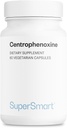 Supersmart - Centrophenxine 500 mg per Day (DMAE & pCPA) - Nootropics Supplement | Non-GMO & Gluten Free - 60 Vegetarian Capsules