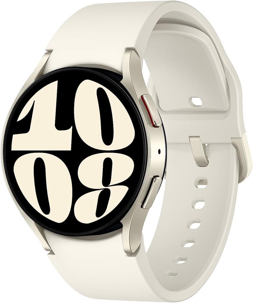 SAMSUNG Galaxy Watch 6 40mm Bluetooth Smartwatch, Fitness Tracker, Kişiselleştirilmiş İK Bölgeleri, Gelişmiş Uyku Koçluğu, Kalp İzleme, BIA Health Wellness Insights, Big Ekran, ABD Version, Goldwatch