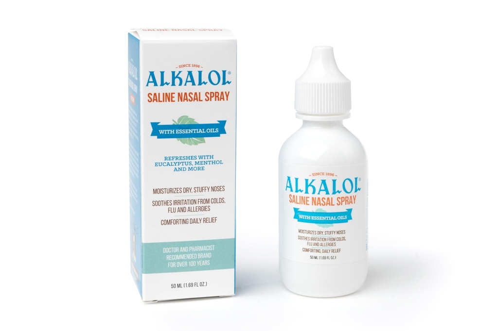 Alkalol Çözüm Saline Nasal Spray, 1.69 Ounce