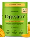 Goods Gut Guardian, Organik Fiber, Probiyotik & Prebiyotik Toz, Sugar Free, Herbs for Bloat, Gut Health Support, Digestive Health for Men & Women, Non GMO, Vegan, Tropikal Mango, 30CT