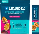 Sıvı I.V.® Hydration Multiplier® - Tutku Meyvesi - Hydration Toz Paketleri | Elektrolyte Toz I.V.® Hydration Multiplier® - Tutku Meyvesi - Hydration Toz Paketi | Single-Serving Sticks | Non-GMO | 16 Hizmetler (Paket 1)