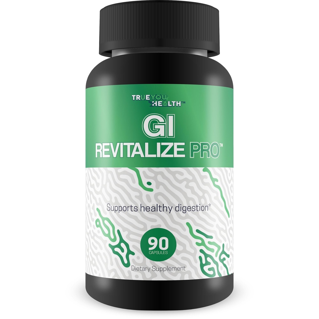 GI Revitalize Pro - Gut Health Supplements for Gastrointestinal Health Support - Geliştirilmiş Digestion, Nutrient Abxia, & Regularity - Vitamin D & Psyllium - Bonus Immune Support Faydaları