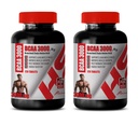 Erkekler için Muscle Builder Pills - BRANCHED Zinciri - BCAA 3000MG - bcaa Tren ve Recover - 2 Şişe 240 Tablet