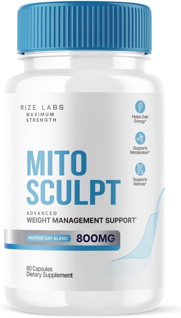 Laboratuvarları MitoSculpt Kilo Kayıpları - MitoSculpt Advanced Formula Capsules ile İdeal Bedeninizi Sculpt, Tamam to Turn Mobilized Stored Fat for Yakıt (60 Capsules)