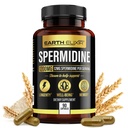 Dünya Elixir Spermidine Supplements 1200 mg (90 Capsules) - Anti Aging - 3rd Parti Test Edildi (12 mg Spermidine Toz) Maxeight - 100% Saf Espermidina- Fermented Buğday Germ Ekstra - NMN Alternatif Alternatif Alternatif Alternatif Alternatif