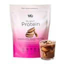 TRU Supplements Plant Temel Protein Toz, BCAA, EAA, 20g Vegan Brown Rice & Pea Protein, 100 Calories, 27 Vitamin, Yapay Flavors 25 Hizmet (Chocolate Peanut Butter)