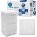 MED PRIDE 4"x 4" Gauze, 200 Cerrahi Sponges 12ply Ekstra Absorbent | All-Gauze, Non-Sterile| Yara Elbiseleri için Büyük, Prepping, Scov & Temizlik| Essential First-Aid