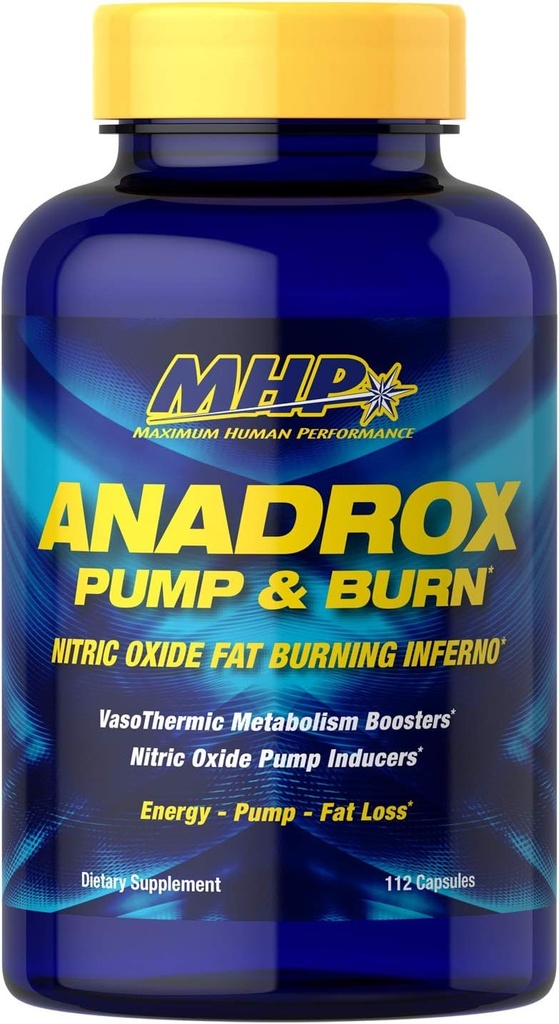 MHP Anadrox Pump & Burn, Nitrik Çimento Şişman Yok, 112 kapsül