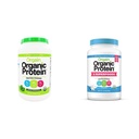 Orgain Organik Bitki Protein Toz Paketi - Unsweetened, Vanilla Bean ve Superfoods (2 Ürünler)