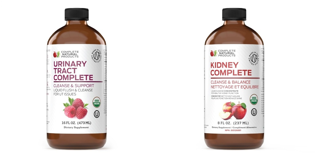 Doğal Urinary Tract Tamam 8oz & Kidney Tamam 8oz Log