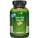 Irwin Naturals Stres-Defy Sleep PM - 50 Liquid Soft-Gels - Ashwagandha & Melatonin ile Güçlü 2in-1 Kombinasyon - 25 Hizmet