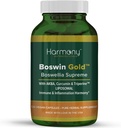 Harmony Nutraceuticals Boswin Gold Liposomal - En Yüksek Potency En Biyoaktivite Dr. Gumman'ın Klinik Notu Turmeric & Triperine ile Enerjilenmiş