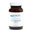 Metabolic Bakım L-Tryptophan - Üstün Aborpsiyon + Vitamin B6 - Mood + Appetite Supplement, Vegan + No Fillers (60 Capsules)