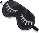 ZIMASILK 100% Doğal İpek Uyku Maskesi Körlüğü, Bag (Eyelashes) ile Uyku için Uygun Süper Göz Maskesi