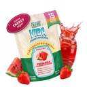 Hydration + Energy Electrolyte Drink Mix – Strawberry Watermelon Agua Fresca Flavor | Sugar-Free Toz with Caffeine, L-Theanine, Coconut Water & Minerals | 15 Single-Serve Stick Paketleri