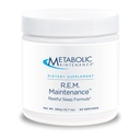 Metabolic Bakım R.E.M. Bakım Toz - Doğal Rahatlama Desteği Magnezyum, Melatonin, 5-HTP + P Properties - Easy Drink Add-in, No Fillers (366g / 60 Hizmet)