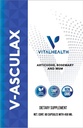 Vital Health V-Asculax Circulation Support – Heart Health, Blood Flow, Akışkan Retention & Arterial Circulation – Natural Herbal Formula with Witch Hazel, Rue, Artichoke, Rosemary, MSM & Horsetail