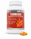 Max Strength% 95 Curcuminoids ile 1000 mg - Ortak Konfor ve Antioksi Destek için Turmeric Curcumin Supplement - Ginger Extract and BioPerine - 1 Ay Supply
