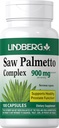 Lindberg Saw Palmetto Kadınlar ve Erkekler için Takıyor | 900 mg | 100 Capsules | Supplement Mix | Serenoa Repens | Non-GMO, Gluten Free