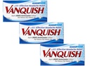 Vanquish Etkili Baş Ağrısı - aspirin (NSAID), Acetaminophen, Caffeine, 100 Analgesic Cover Caplets - 3 Pack