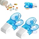 Portre Pill Taker Ev Gadgets, 2024 Yeni Portre Pill Taker, No Contact Easy to Take Out Portable Tablet yapıştırıcısı, Pill Splitter for The Elderly, Disabled, Arthritis Etc. (2)
