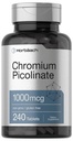 Horbaach Chromium Picolinate 1000 Live | 240 Tablet | Vejetaryen Formula | Non-GMO, Gluten Free Supplement Supplement
