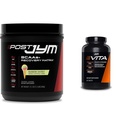 Post JYM Active Matrix Post-Workout with BCAAs, Glutamine & More Rainbow Sherbert Flavor + Vita JYM Sporcunun 25 Key Malzemeler ile Çokvitamin 60 Tablet