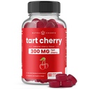 NutraChamps Tart Cherry Gummies - 3000 mg Tart Cherry Genery Tohumu - Uric Acid Cleanse Supplement - Antioksi, Joint Comfort, Flexality, Immune Health, Sleep - 60 Vegan Gummies