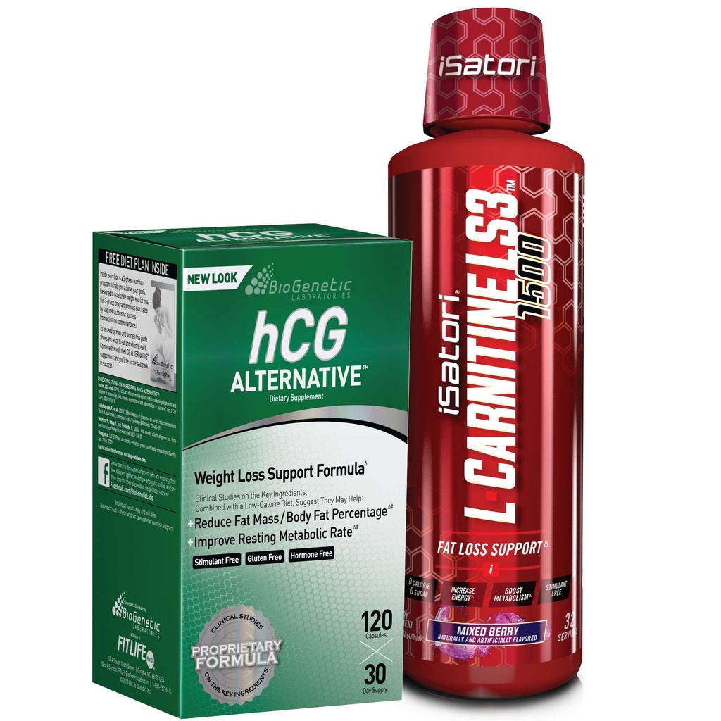BioGenetic Laboratories L-Carnitine LS3 Mixed Berry 1500mg (32 Servings) & BioGenetic Labs