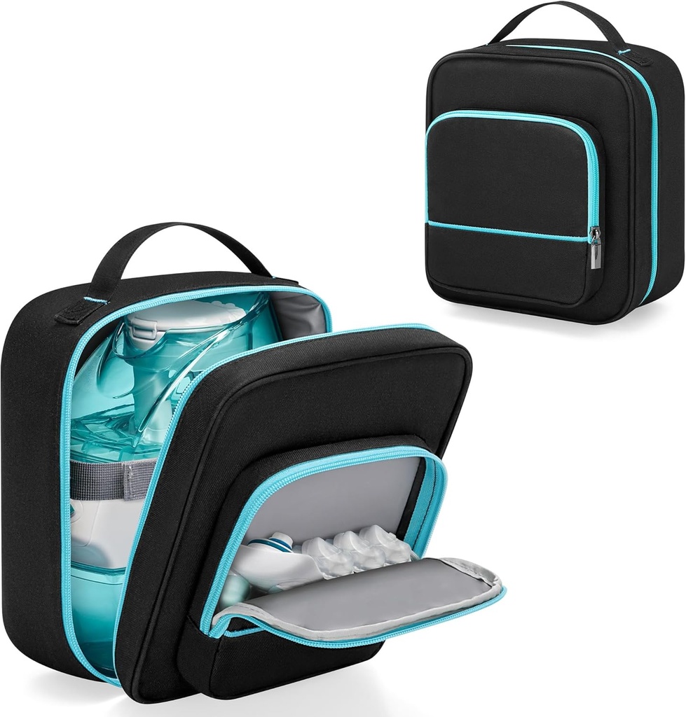 YARWO Nose Clean Travel Case Uyumlu Navage Nasal Irrigation System, Portable Neti Pot Safety Storage Bag, Nasal Care Kit, SaltPods ve Sinus Rinse Cihazı, Bag Only