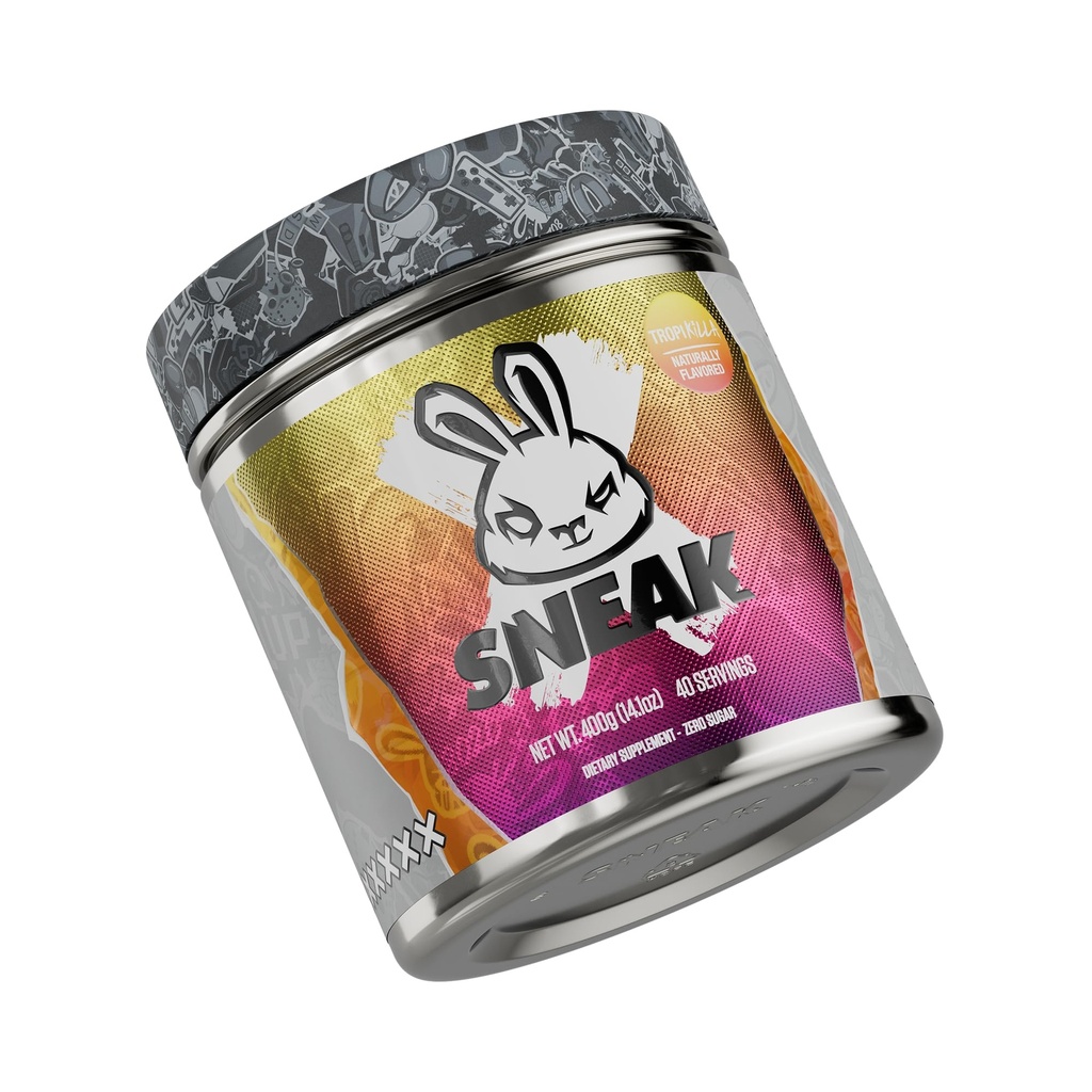 SNEAK Enerji İçecek Toz | Tropikilla | No Sugar. Nasties yok. Sadece Doğal Caffeine, Focus-Boosting Nootropics | 40 Hizmet