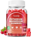 Pyumyumal Ekler Yüksek Absorpsiyon Pplastik Citrate Magnezyum Citrate, Erkekler ve Kadınlar için Leg Cramps Kas Rahatlama, Raspberry
