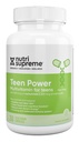 12-17 yaş arası çocuklar ve kızlar için Nutri Supreme Teen Multivitamin, En İyi Kosher One Per Day Teen Vitamins, Teen Development ve Immune Health, 30 Capsules