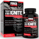 Force Factor Test X180, Fenugreek Tohum ve Yeşil Çay Türünü Lean Kas, Boost Energy'yi kurmak ve Performansı Geliştirmek için Toplam testosteron ATM'yi Ignite Total testosteron ATM for Men with Fenugreek Seed and Green Tea Extract to Build Lean Muscle, Boost Energy, and improve Performance, 120
