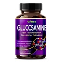 GriMed Glucosamine 12mg - MSM ile X12 Güç, Chondroitin, Collagen, Turmeric for Joint Wellness, Güçlü Bones, Cartilage Support - USA Made & Tested