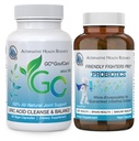 GC® GoutCare ve Friendly Fighters® Probiyotik: Uric Acid Cleansing Package with Microenkapsated Probiyotiks