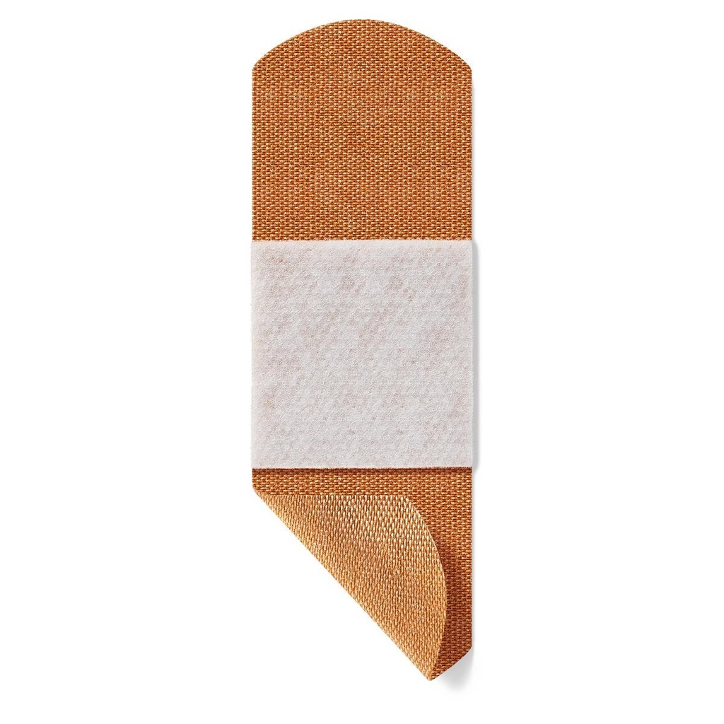 Kolay Uygulama ile Curad Quick Strip Fabric yapıştırıcısı, Bandage Boyutu 1 x 3 inç, 100 Count
