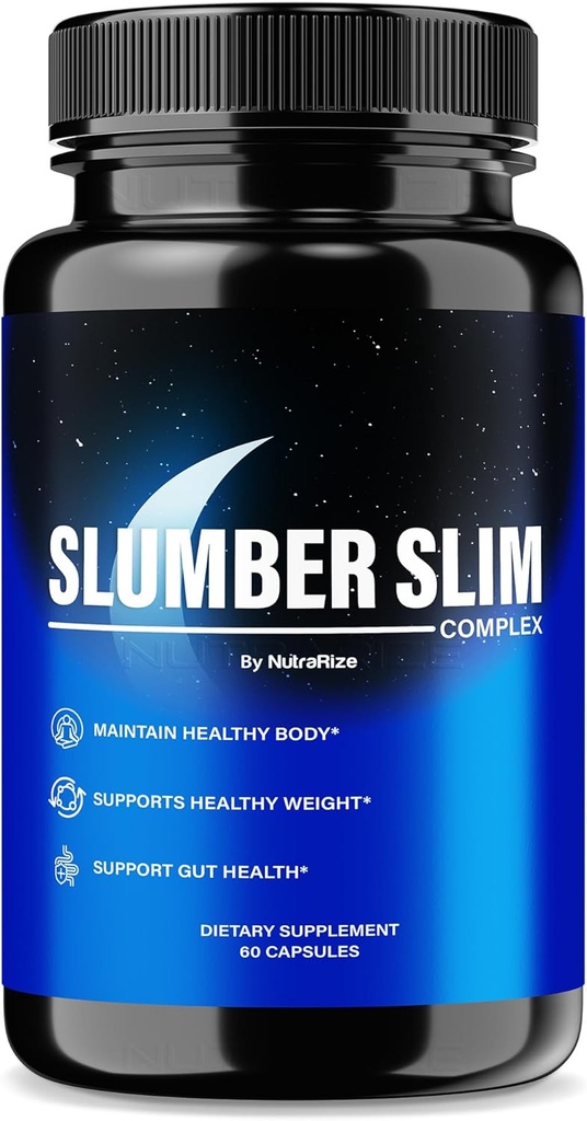 Slumber Slim Weight Loss, Official SlumberSlim Complex Formula, All Natural Pills to Support Fitness and Overall Wellness, Premium Keto Capsules, Slumber Slim Reviews (60 Capsules)