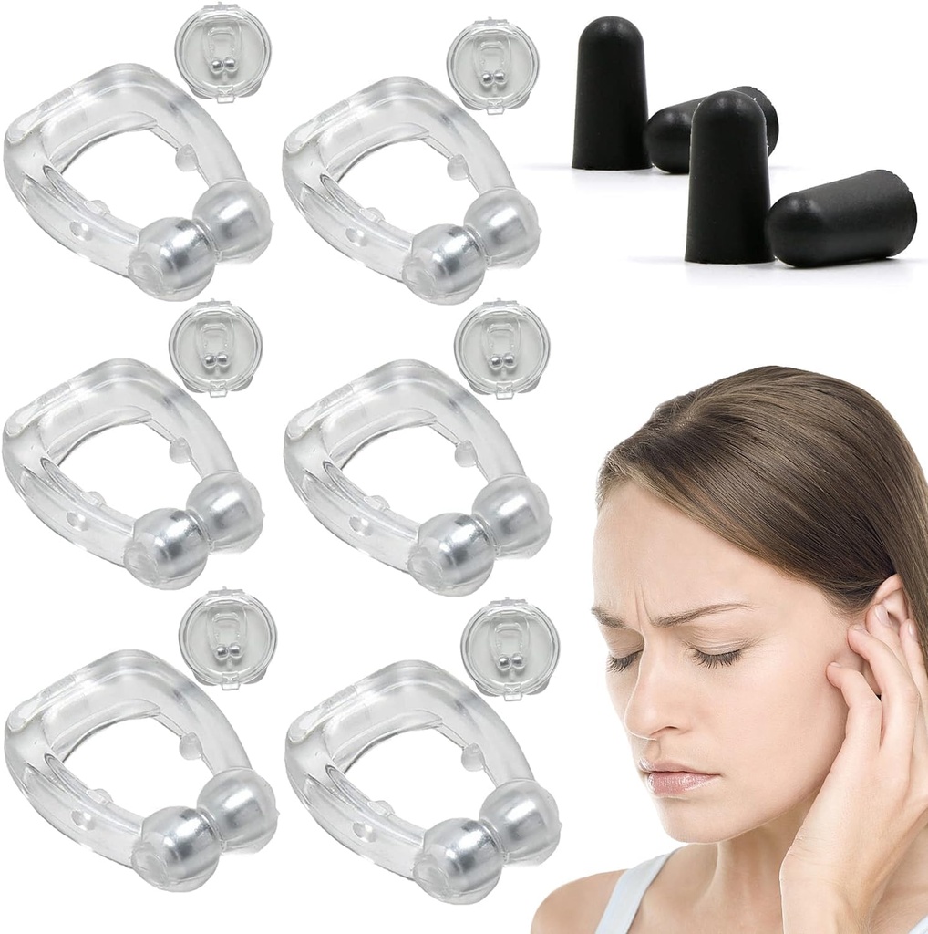 Tinnitus Relief for Ringing Ears, Acupeace Tinnitus Relief Device, Acupeace Anti Tinnitus Relief Ear Clip, Device for Stop Ear Ringing (3Pairs)
