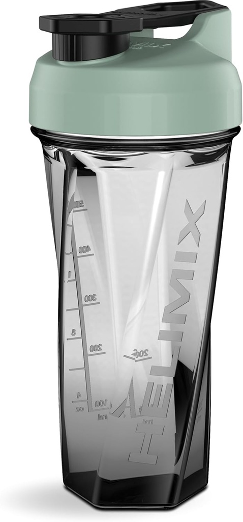 HELIMIX 2.0 Vor Blender Shaker Şişe 28oz | No Blending Ball veya Whisk | ABD Made | Portatif Pre Workout Whey Protein Drink Shaker Cup | Mixes Cocktails Smoothies Shakes | Top Raf Safe