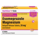 SağlıkCareAisle Esomeprazole Magnezyum Gecikmiş-Release Tabletleri, 20 mg - 42 Kont - Asit Tespiti, Kalpburn Yardımı Sağlıyor
