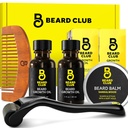 Ayıd Club Gelişen Ayıd Büyüme Kit - Derma Roller, Ayıd Büyüme Petrol (2PK), Sandalwood Ayıd Balm, Comb - Hediye Setleri