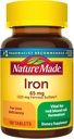 Iron 65 mg (325 mg Ferrous Sulfate) Tabletler- 180 Tabletler.