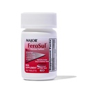 Büyük Ferosul - Ferrous Sulfate 325mg Tabletleri 65 mg of Elemental Iron - Kadınlar için Demir Tamam, Erkekler - Red - 100 Tablet - 1 Paket
