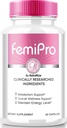 FemiPro Capsules, Urinary Heath Desteği için Premium Formula, Kontrol ve Genel Sağlık için Tüm Doğal Tamam, Femi Pro Yorumlar (60 Capsules)
