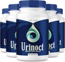 Laboratuvarları Urinoct Prostate Supplement, Bladder Health, Advanced Function Formula, Organic Herbal Mix, Flush for Flow - Pack of 5 (300 Capsules)