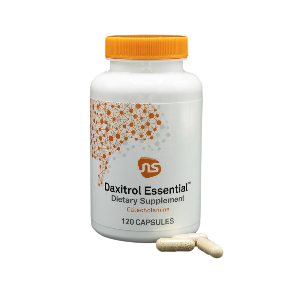 Kadınlar ve Erkekler için 5 HTP, Huperzine A, Green Tea Extract & More - Daxitrol Essential - Satiety & Yönetme Duygularını Korumak (120 Capsules)