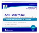 Quality Choice Loperamid 2 mg Anti-Diarrheal 24 Kont Softgel